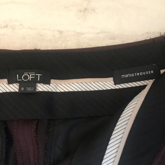 Loft Maroon Trouser - Picture 4 of 5